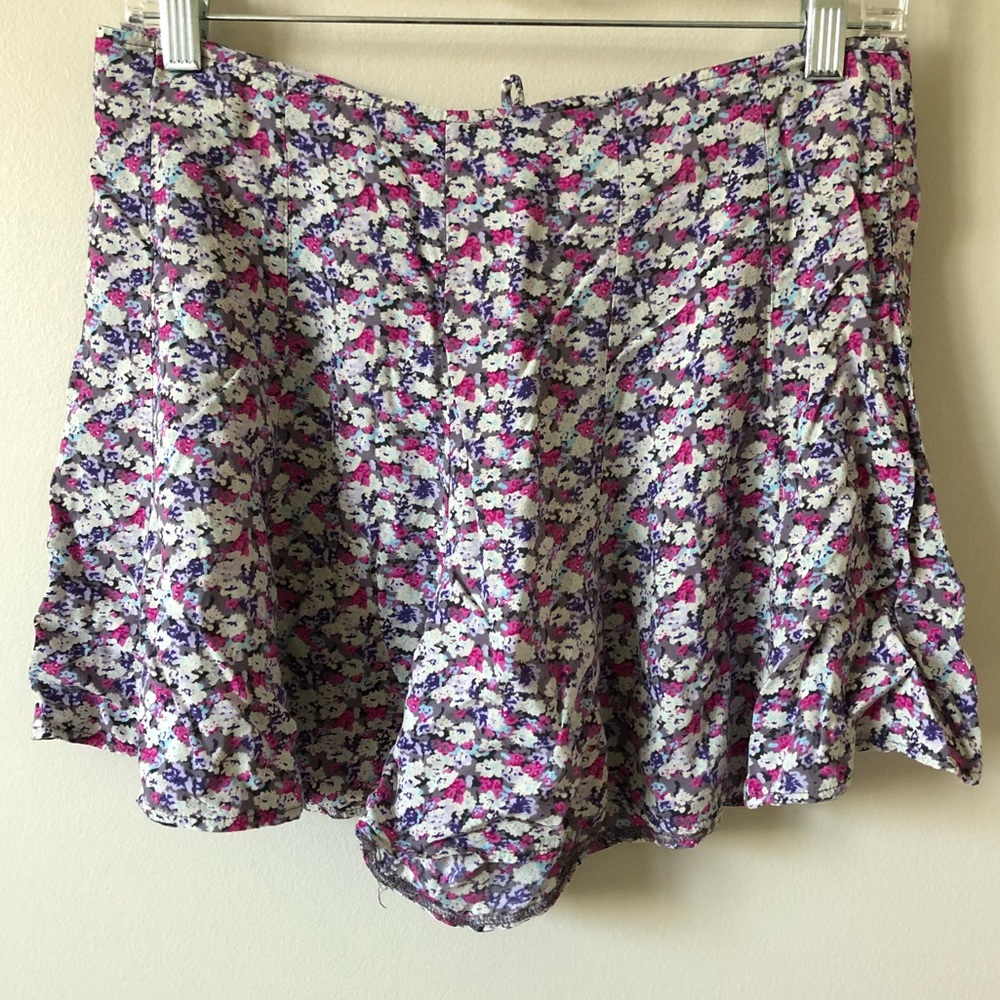 Free People Floral Shorts